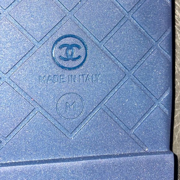 Chanel Marine Pharrell Slippers Medium Crystal Embellished Sandals - Picture 8 of 8